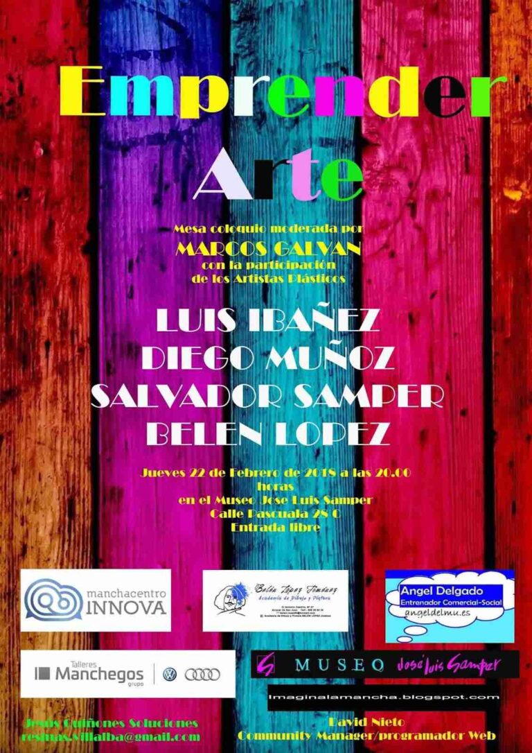 «Emprender Arte» tendrá lugar el 22 de febrero