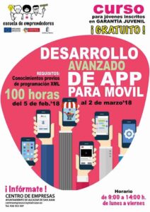 Curso "Desarrollo avanzado de App para móvil" 1
