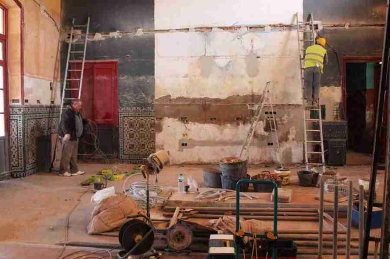 Comienzan las obras de recuperación de la antigua Fonda