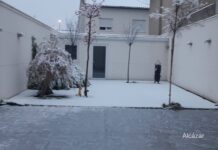 Fotografías de la nieve en Alcázar de San Juan 6