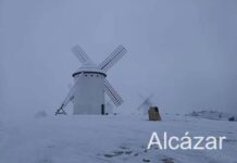 Fotografías de la nieve en Alcázar de San Juan 10