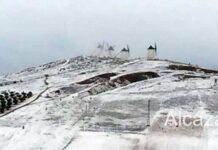Fotografías de la nieve en Alcázar de San Juan 11