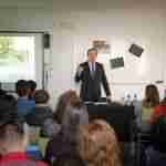 Federico Mayor Zaragoza visita el IES Vicente Cano de Argamasilla de Alba 4 Federico Mayor Zaragoza visita el IES Vicente Cano de Argamasilla de Alba 4