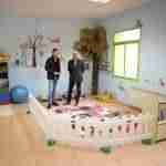 Jiménez felicita personalmente a 6º curso del CEIP Ntra. Sra. de Peñarroya por su intervención en las Cortes regionales 1