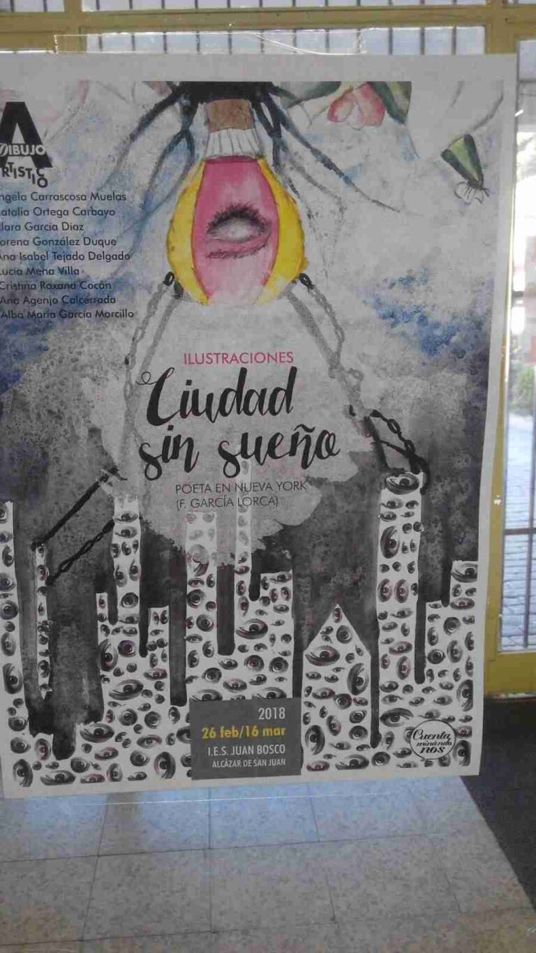 Exposición “Ciudad Sin Sueño” en el IES Juan Bosco
