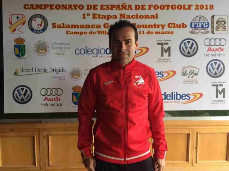 Jaime Romero finaliza la primera etapa del Campeonato de España de Footgolf
