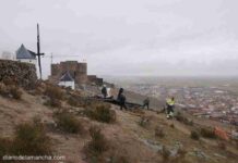 Emma golpea los Molinos de Viento de Consuegra 3