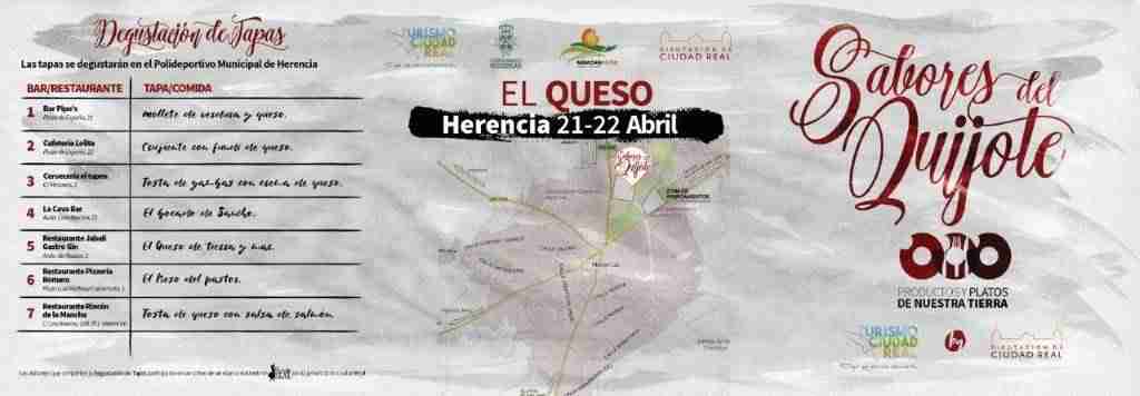 “Los Sabores del Quijote” llegan a Herencia con el queso como producto protagonista 1 “Los Sabores del Quijote” llegan a Herencia con el queso como producto protagonista 1