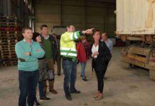 La Corporación de Comsermancha visita la planta de RSU 1