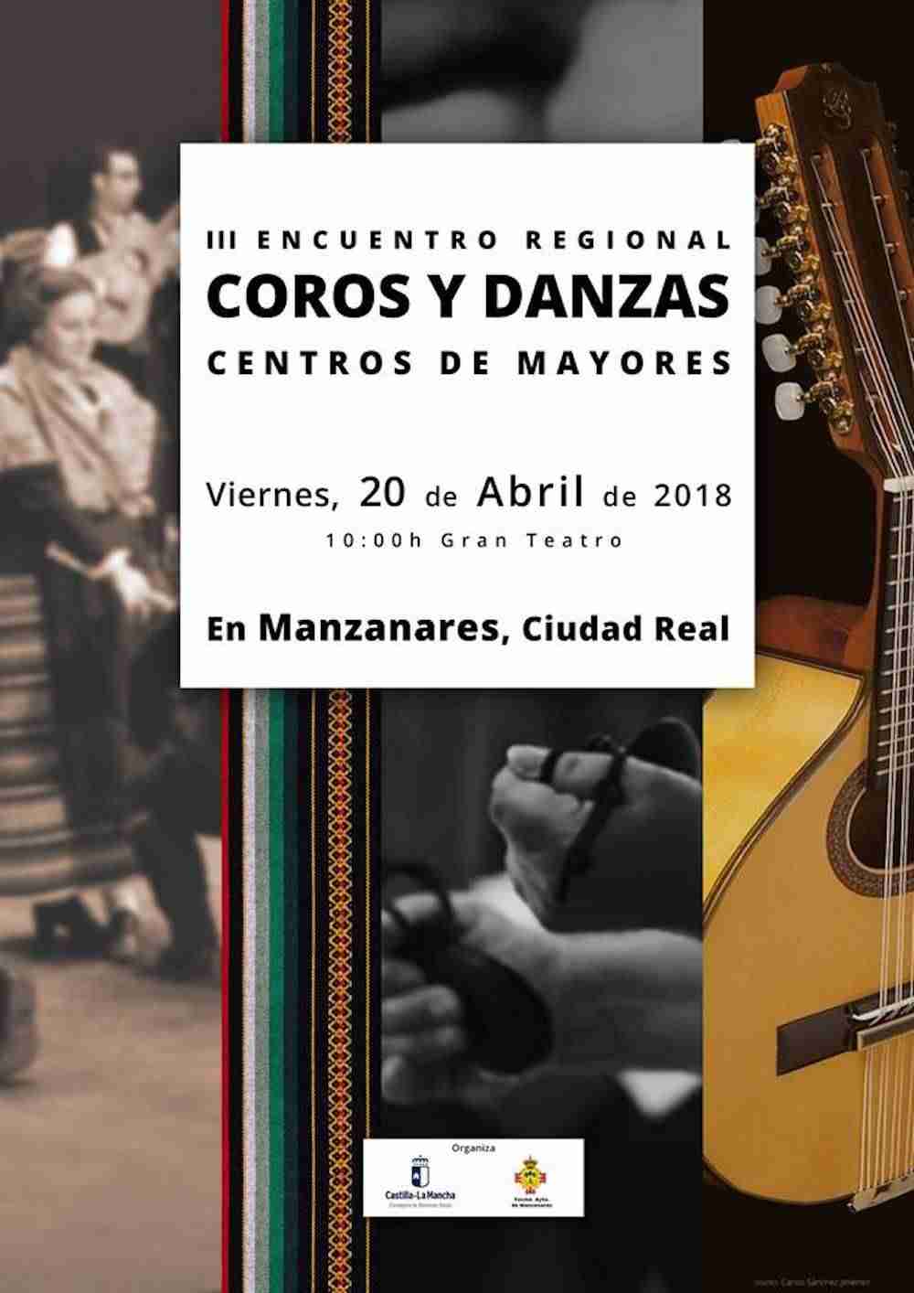 Alcázar estará presente en el III Encuentro Regional de Coros y Danzas de Centros de Mayores en Manzanares 1
