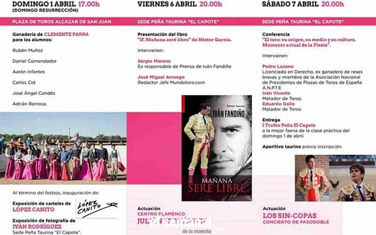 XXXVI Ciclo de Conferencias Taurinas en Alcázar de San Juan 1