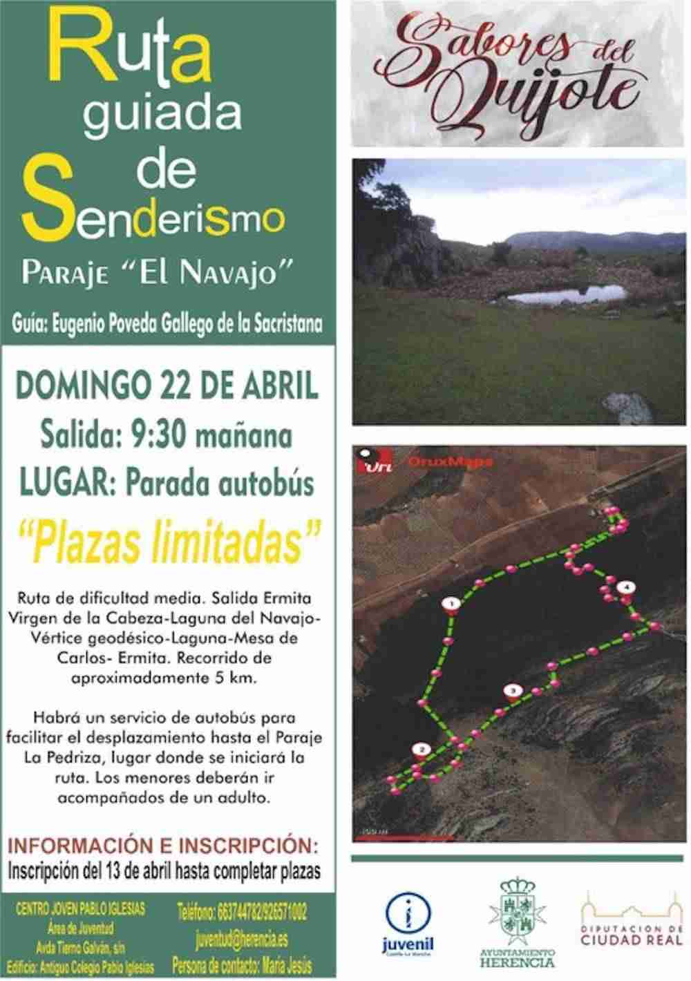 Ruta de senderismo hasta el paraje natural “El Navajo” de Herencia 1