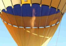 Alcázar desde las alturas con un Globo aerostático hoy 1 de mayo 4 Alcázar desde las alturas con un Globo aerostático hoy 1 de mayo 4