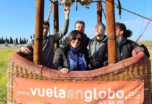 Alcázar desde las alturas con un Globo aerostático hoy 1 de mayo 5 Alcázar desde las alturas con un Globo aerostático hoy 1 de mayo 5