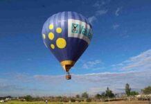 Alcázar desde las alturas con un Globo aerostático hoy 1 de mayo 6 Alcázar desde las alturas con un Globo aerostático hoy 1 de mayo 6