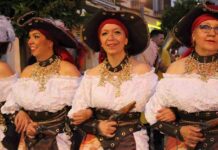 Alcázar vivió unas vistosas y coloridas fiestas de Moros y Cristianos en las que participaron más de 200 personas 9