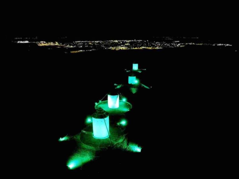 Los molinos de viento se iluminarán de verde el día 21 por el Día Mundial del ELA