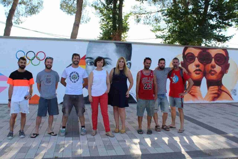 Arte urbano para reivindicar la igualdad en el deporte