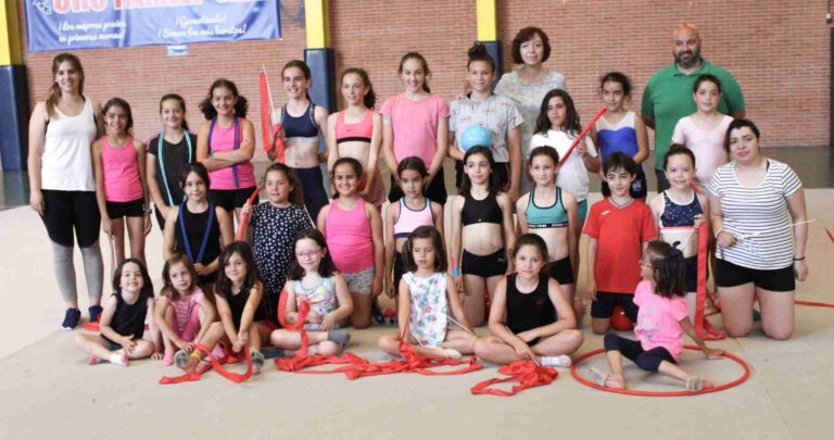 El Pabellón Picasso acoge el III Campus de Verano de Gimnasia Rítmica de Alcázar de San Juan