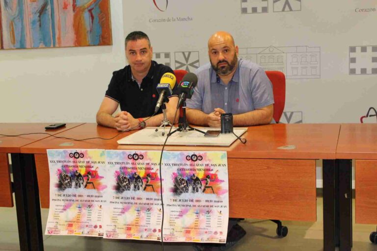 Organizado el XXX Triatlón Alcázar de San Juan, categoría menores