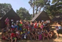 Alcazareños en el campamento infantil celebrado en Condemios 1
