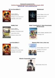 Cartelera Cinemancha del 3 al 9 de agosto 8