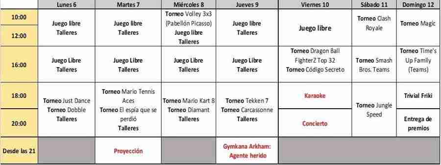 Del 6 al 12 de agosto II Jornadas Paleto Returns 2 Del 6 al 12 de agosto II Jornadas Paleto Returns 2