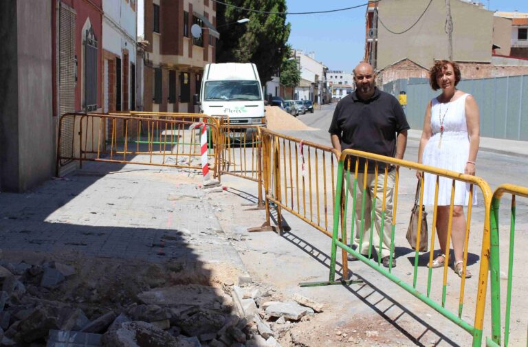 Continúan las obras de mejoras y mantenimiento de Alcázar de San Juan