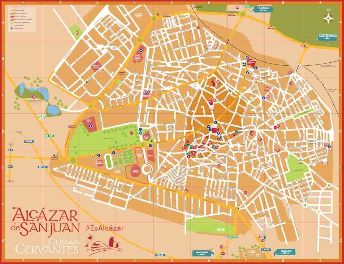 Mapas, Callejero, ubicación de Alcázar de San Juan 2