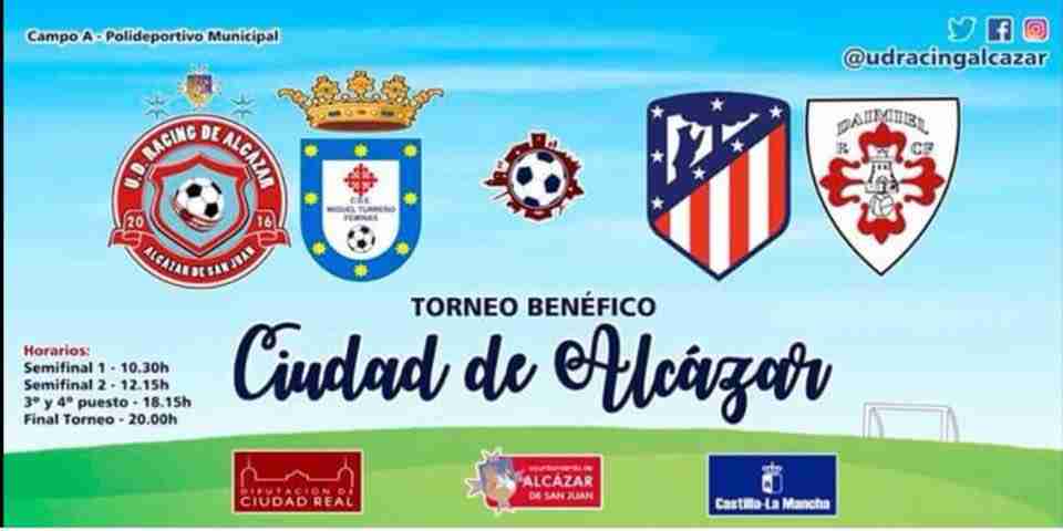 Mañana deportiva y solidaria en el Torneo benéfico "Ciudad de Alcázar" 1