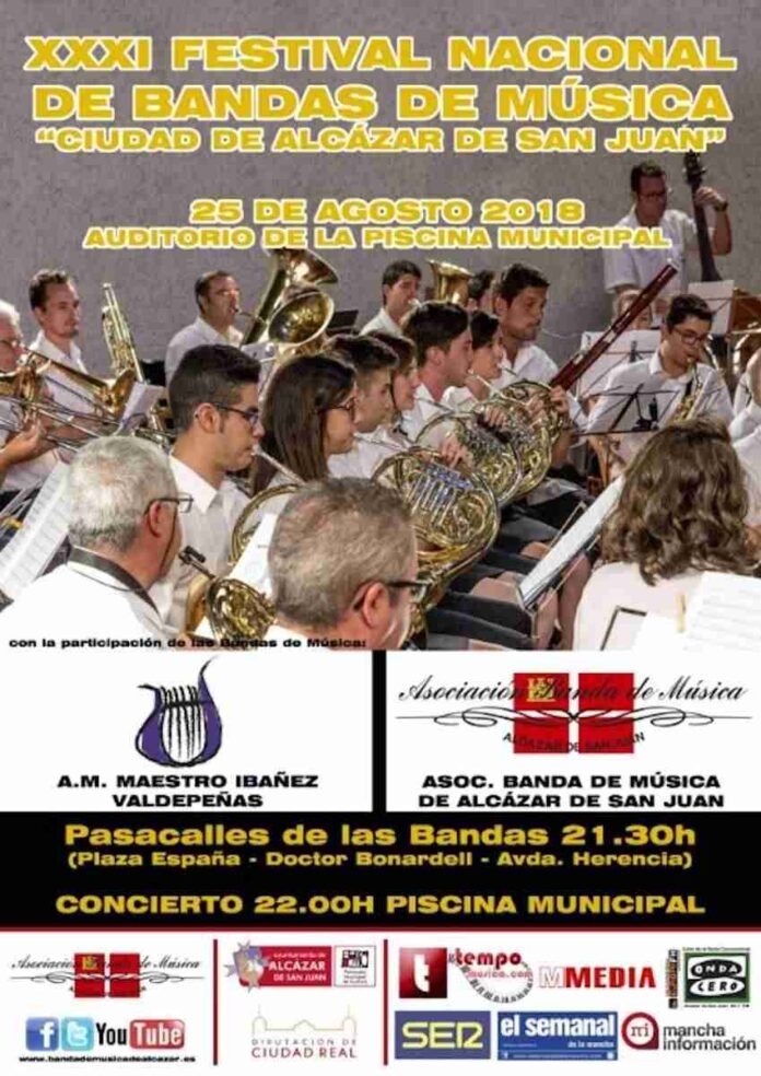 XXXI Festival Nacional de Bandas musica alcazar