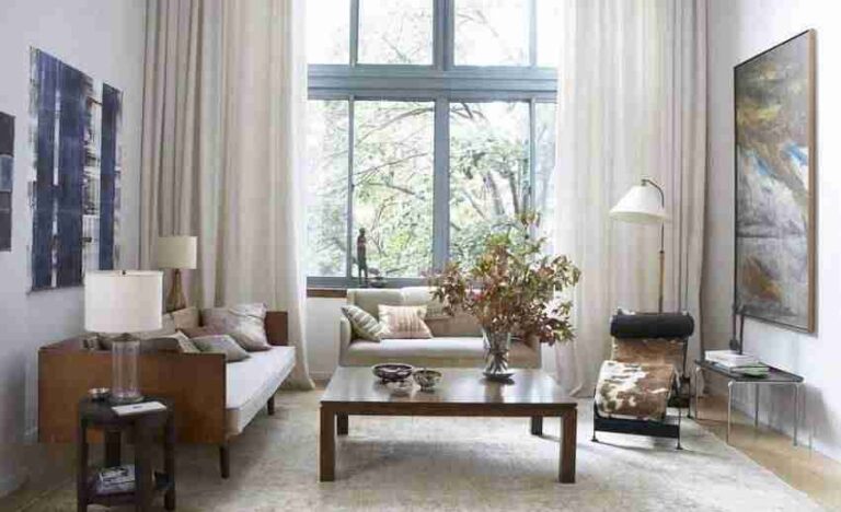 ¿Qué cortinas poner en el salón?