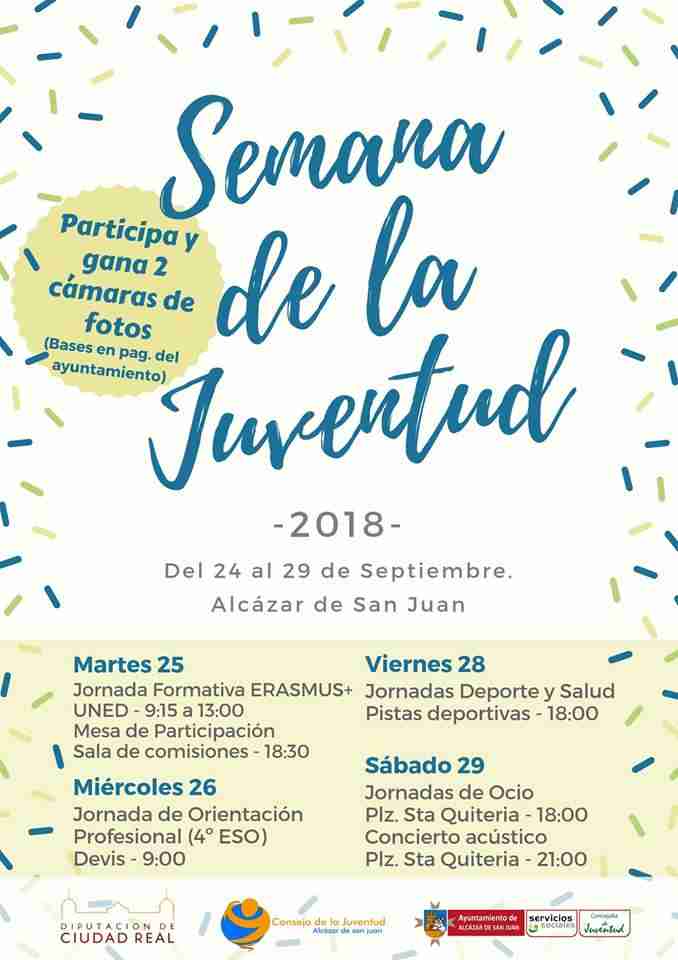 Presentada la Semana de la Juventud en Alcázar de San Juan 1