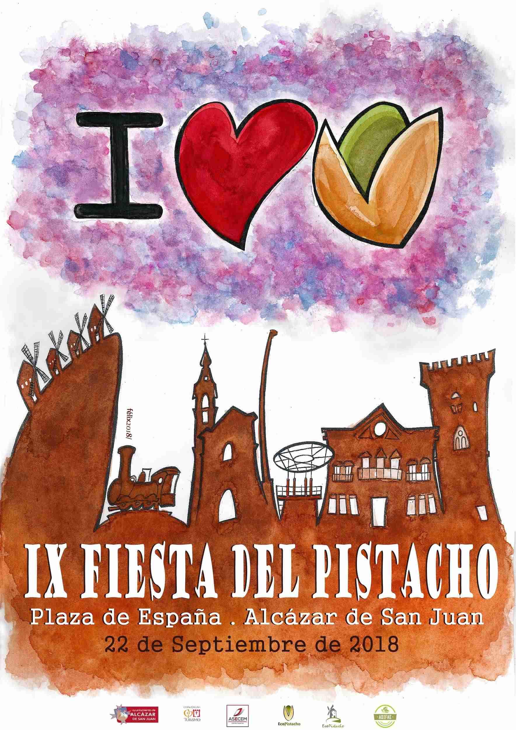 Presentada la IX Fiesta del Pistacho que se celebra el sábado 22 en la plaza de España 1