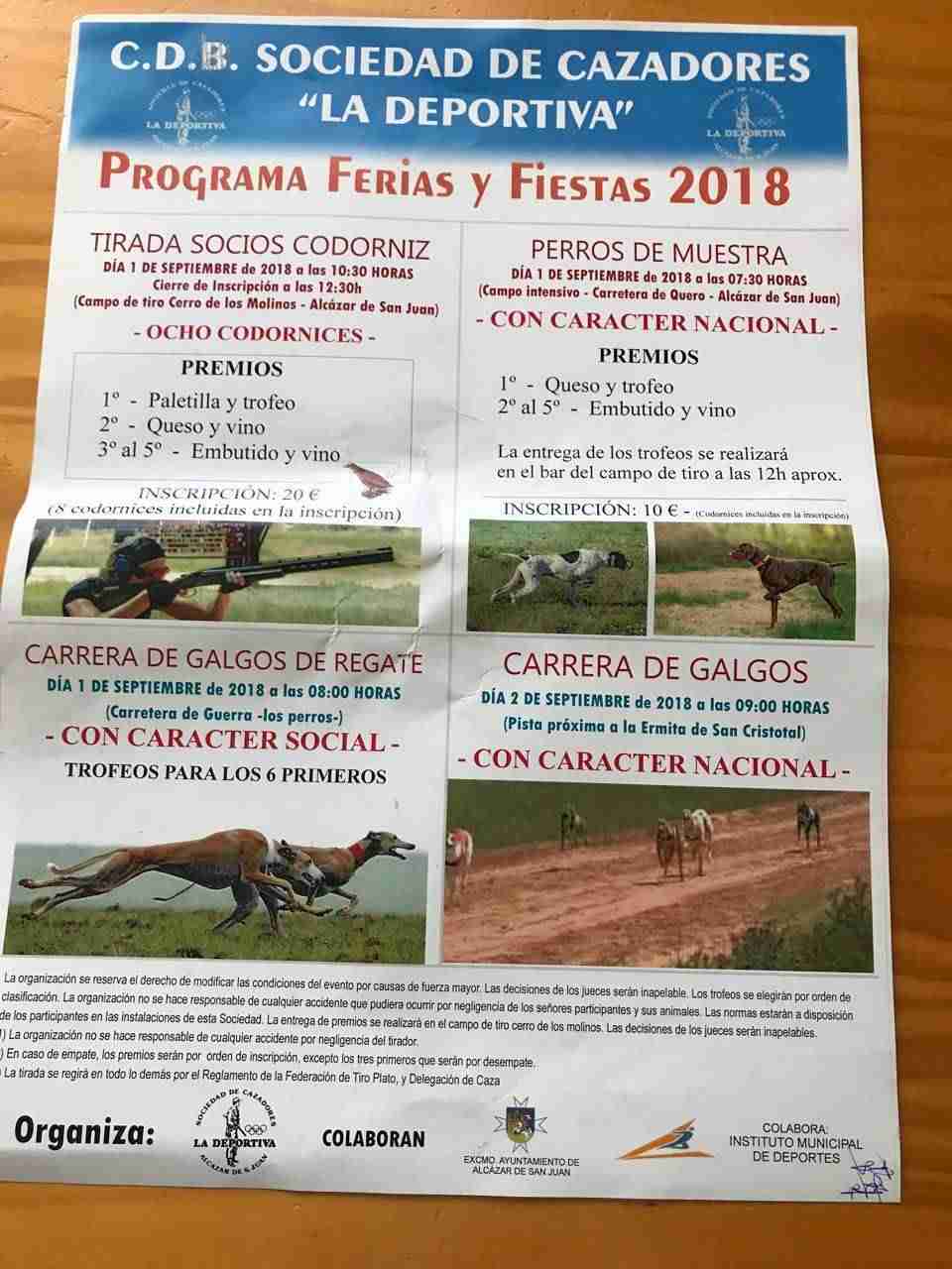 La Sociedad Deportiva de Cazadores entrega los premios Feria y Fiestas 2018 2 La Sociedad Deportiva de Cazadores entrega los premios Feria y Fiestas 2018 2