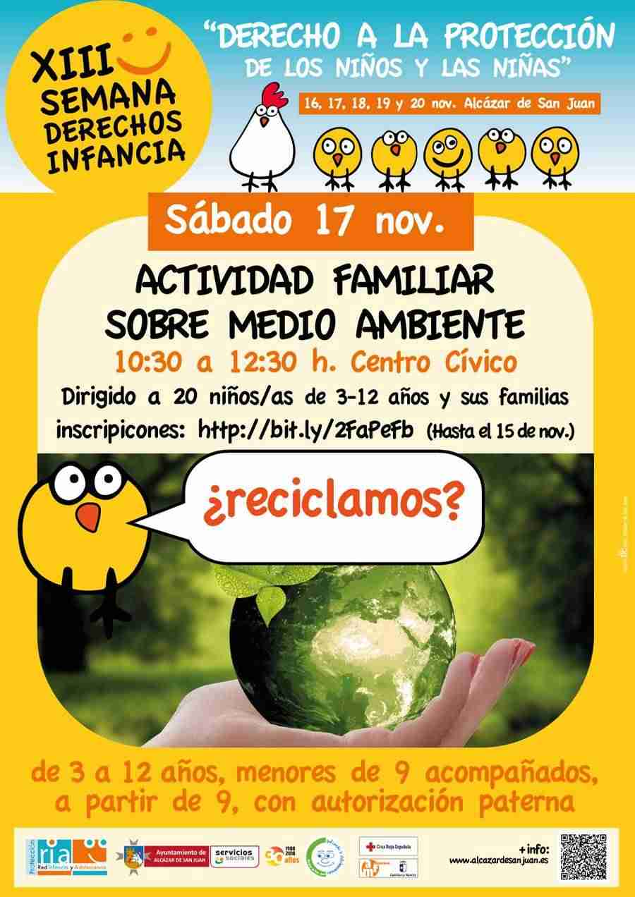 La XIII Semana de la Infancia comienza a celebrarse el próximo viernes con un pleno en el Ayuntamiento de Alcázar de San Juan 2