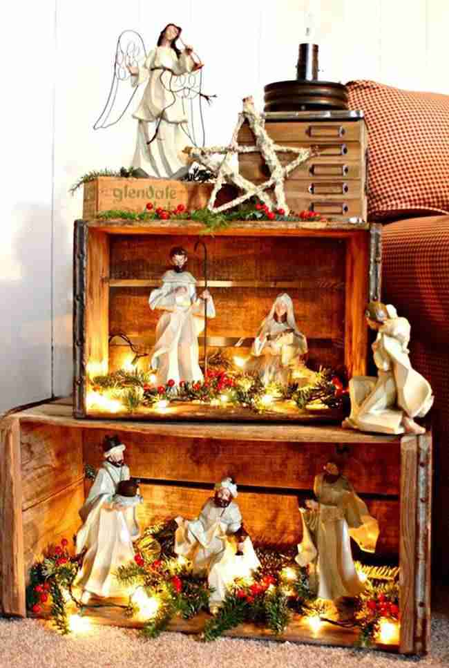 Cómo plantear una decoración navideña con belenes mini 1 Cómo plantear una decoración navideña con belenes mini 1