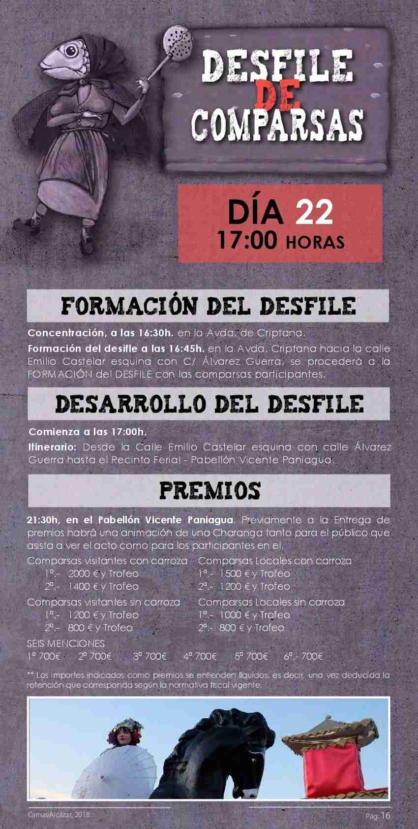 Programación completa del Carnavalcázar 2018 15