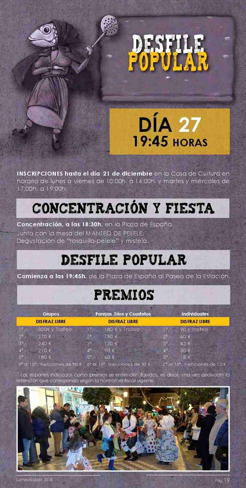 Programación completa del Carnavalcázar 2018 18