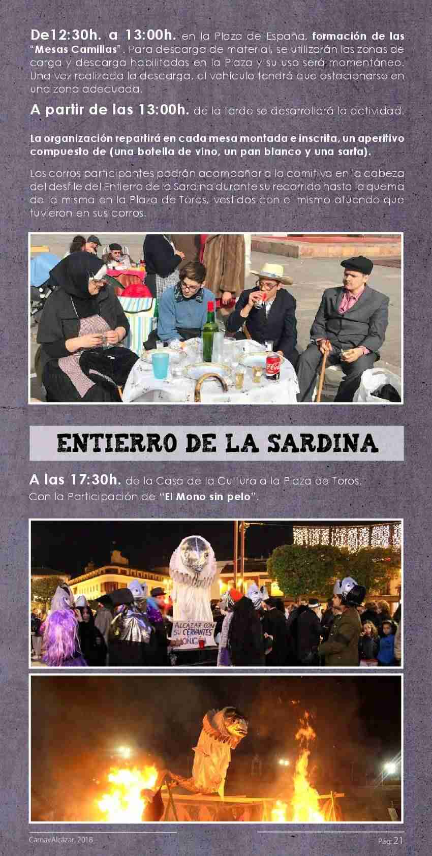 Programación completa del Carnavalcázar 2018 20