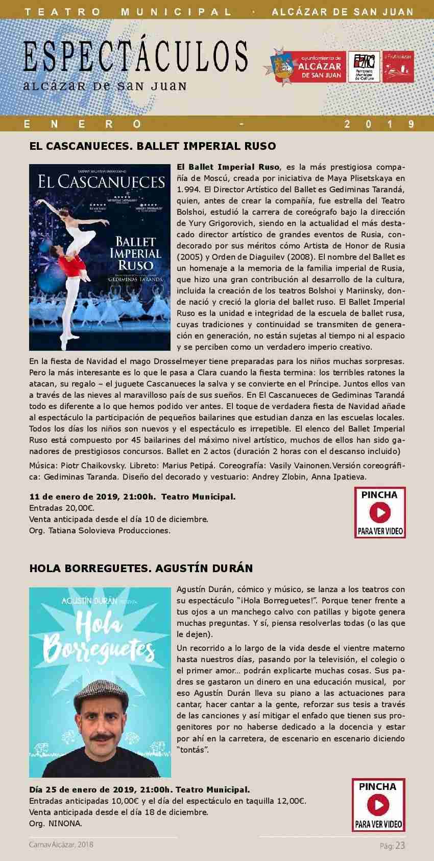 Programación completa del Carnavalcázar 2018 22