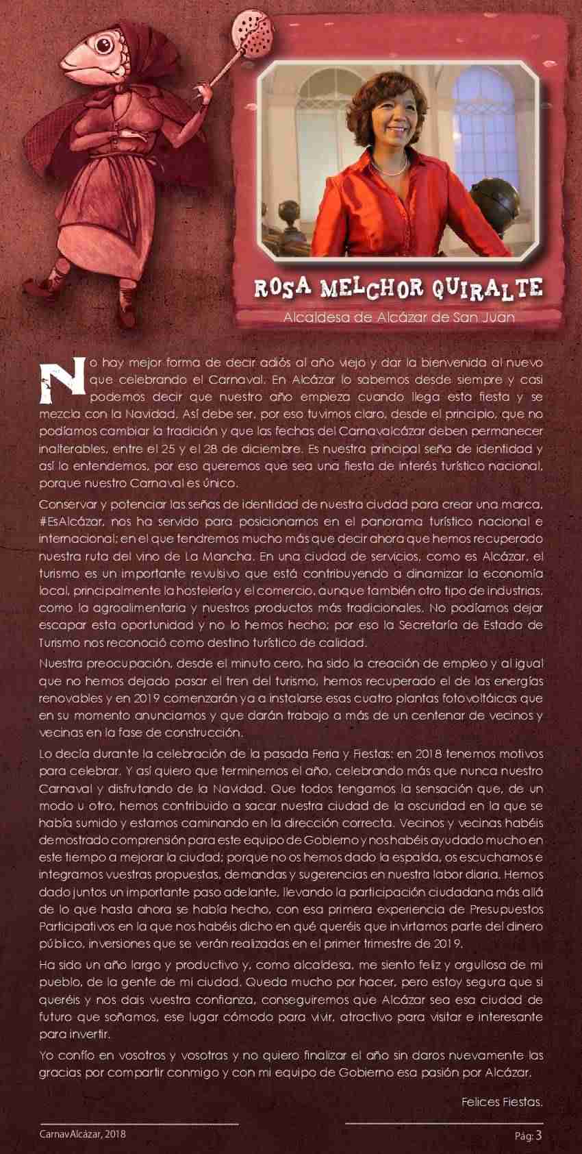 Programación completa del Carnavalcázar 2018 3