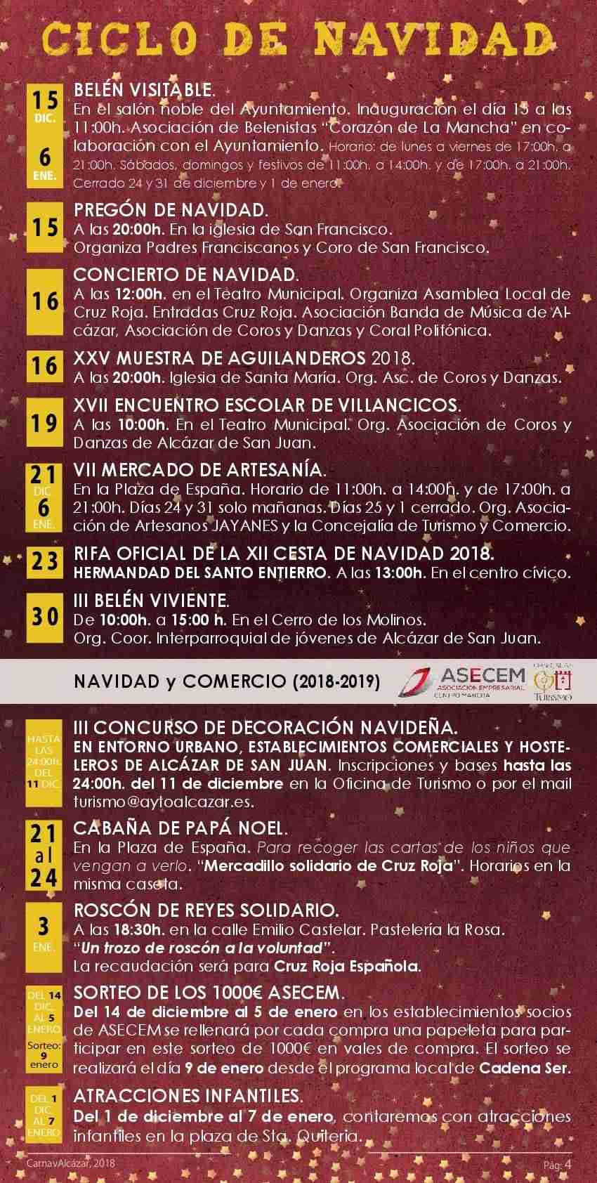 Programación completa del Carnavalcázar 2018 4