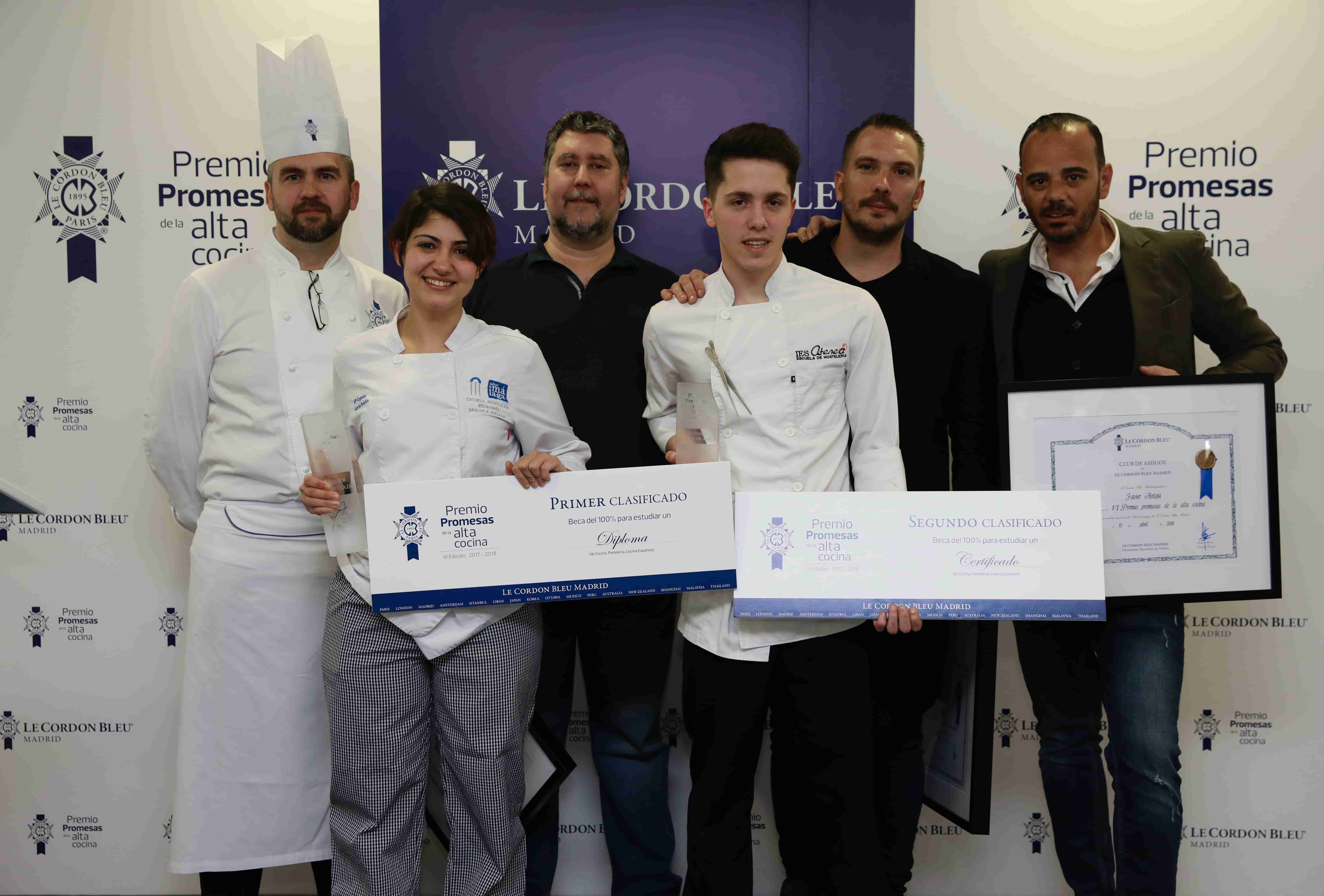 Dos estudiantes de Ciudad Real en el VII Premio Promesas de la Alta Cocina de Le Cordon Bleu Madrid 1