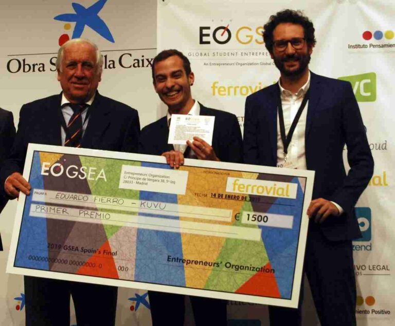 KUVU, ganador del Global Student Entrepreneur Awards 2019 en España