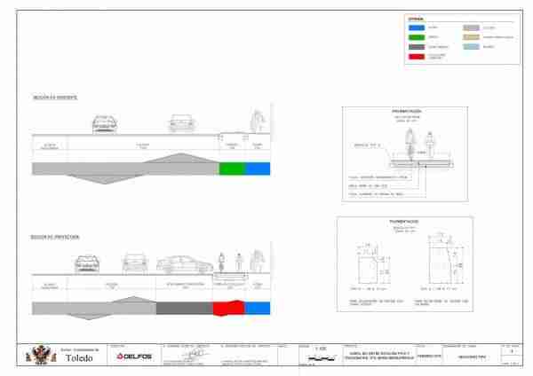 Toledo invertirá 1,5 millones en remodelar la Avenida de Barber con la renovación del pavimento, aceras y alumbrado 4 Carril_bici05