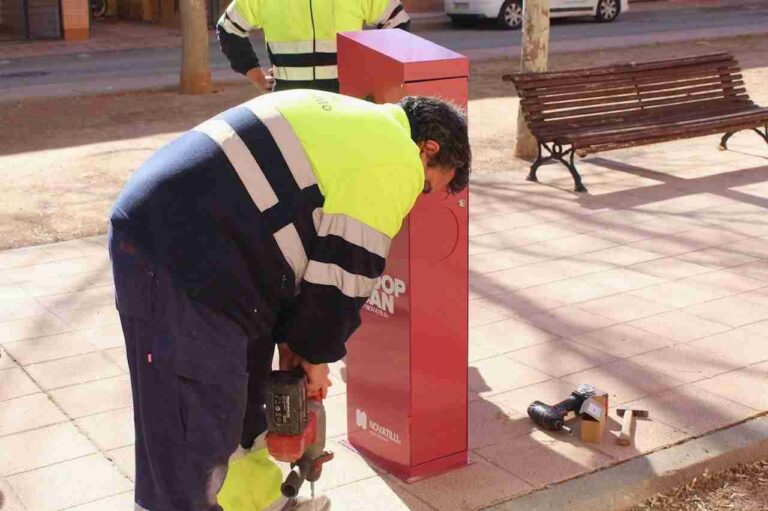 Nuevas papeleras solicitadas por los vecinos en los presupuestos participativos