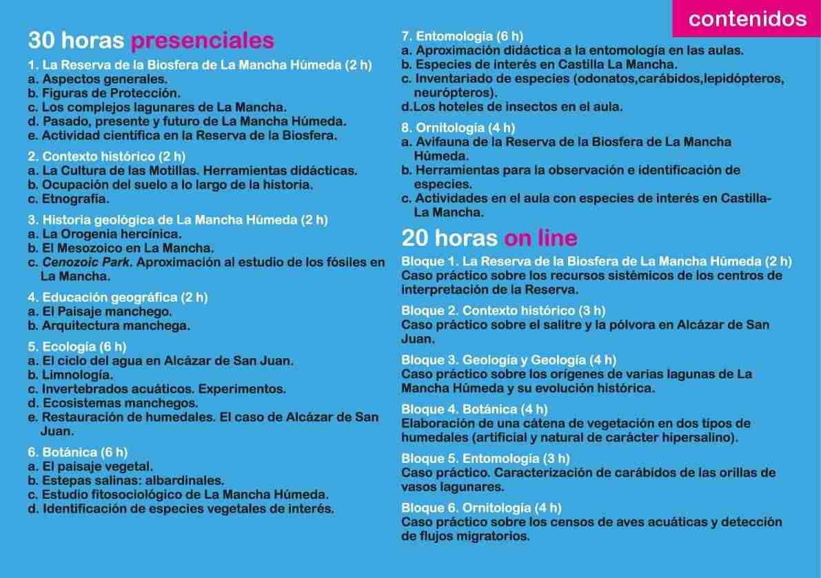 Las Lagunas Manchegas: Recurso Educativo 3