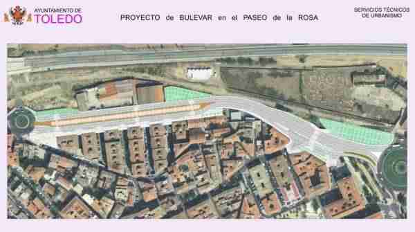 El bulevar del Paseo de la Rosa contará con una inversión de 1,9 millones de euros, zonas verdes, más aparcamiento y arbolado 1 03