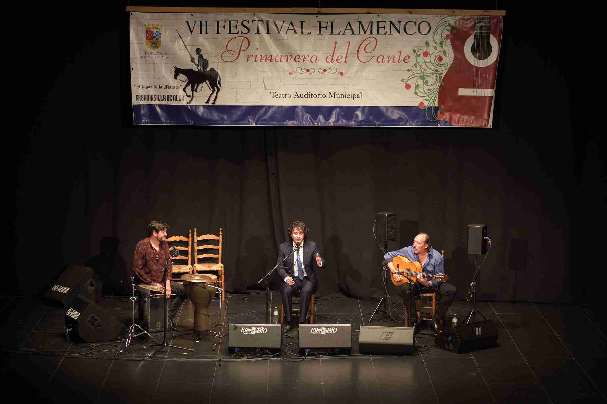 Julián Estrada y El Troya en el VII Festival Flamenco “Primavera del Cante” de Argamasilla de Alba 1